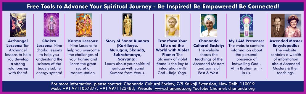 Chananda Cultural Society – Teachings Of The Ascended Masters & Violet ...